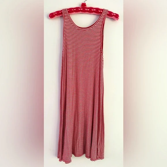 red and white striped tank dress New Old Navy Maternity Clothes Striped Tank Dress Women's NWOT Size XS